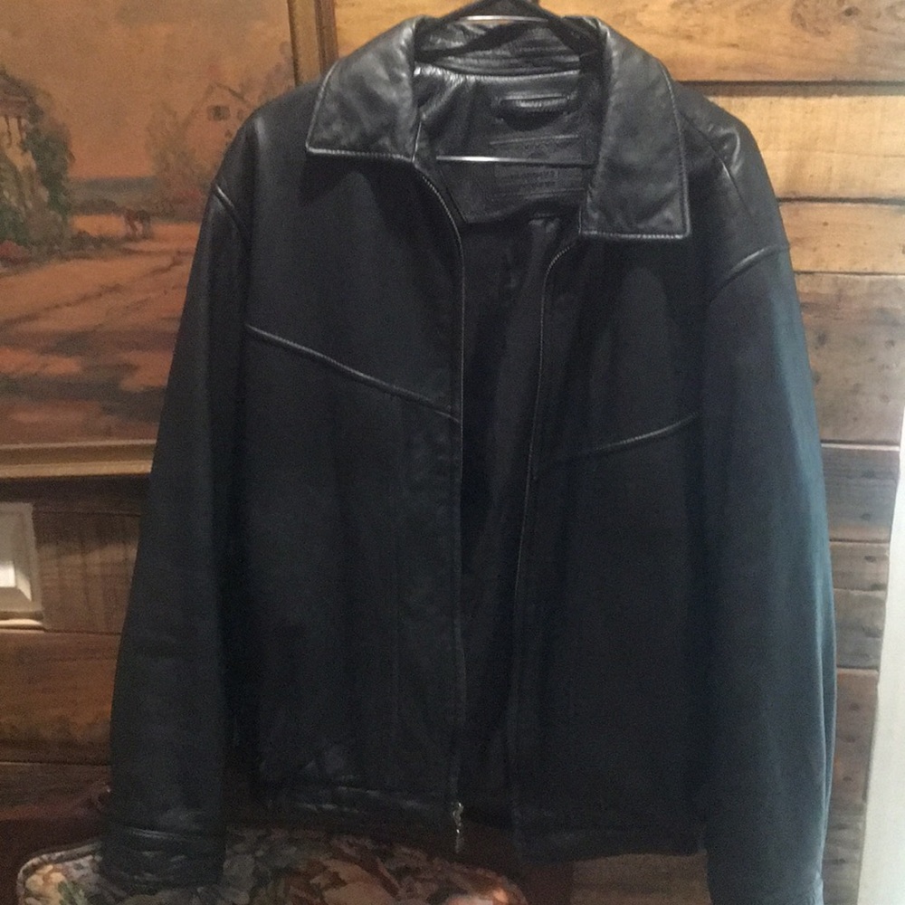 Leather jacket